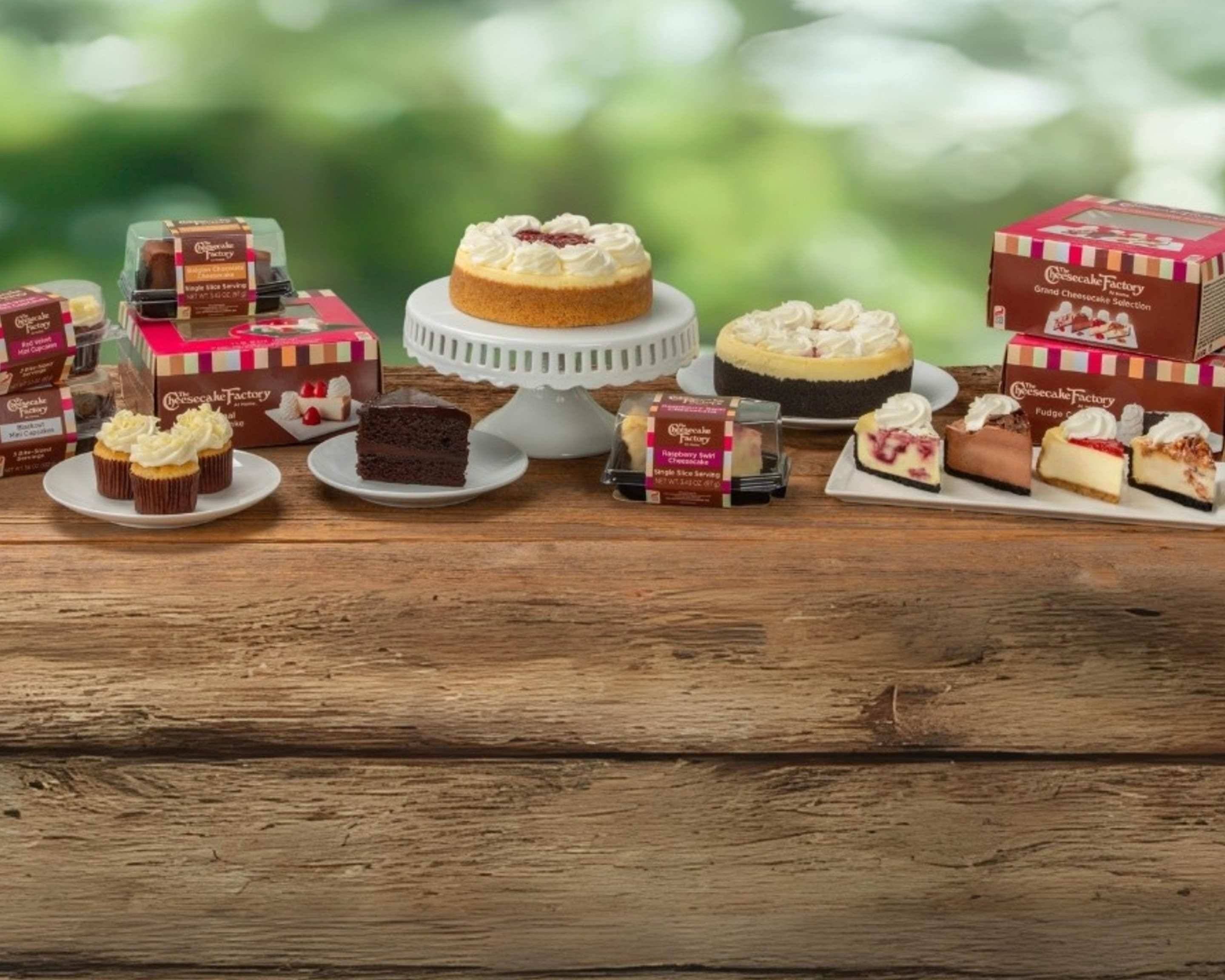 Cheesecake Factory™ — The cheesecake you know, delivered hot — er, cold.